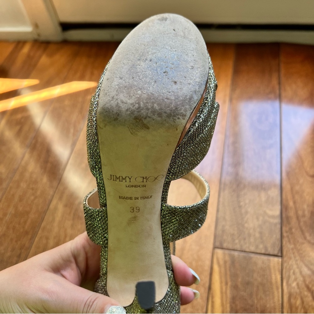 Jimmy Choo Kuki Wedding Pump Shoes 39 - Picture 12 of 15